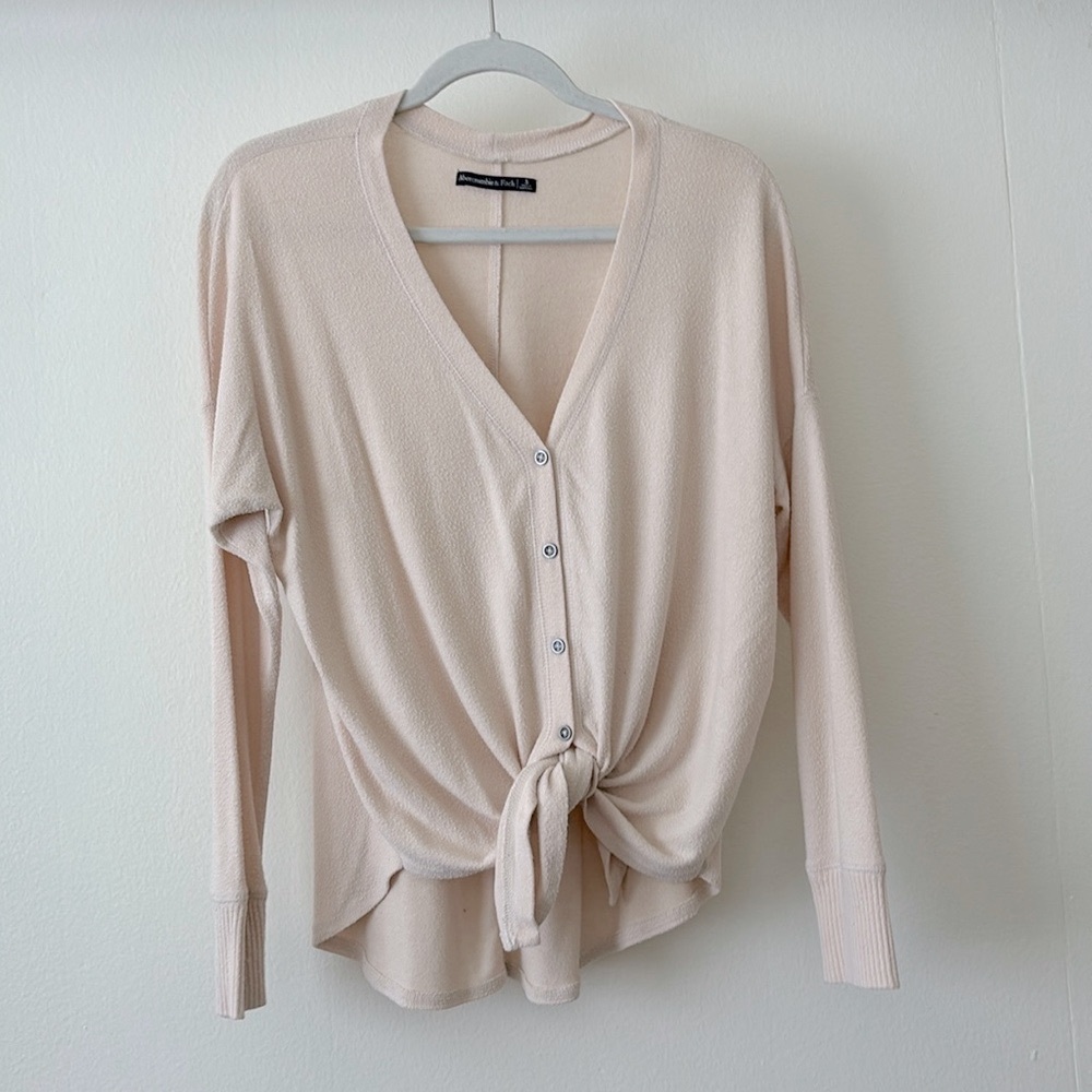 A&F Long Sleeve Blouse